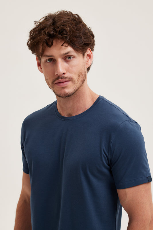 Camiseta Azul Navy – Prime T-Shirt Hannport