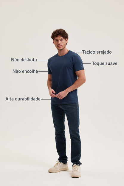 Camiseta Azul Navy –  Prime T-Shirt Hannport