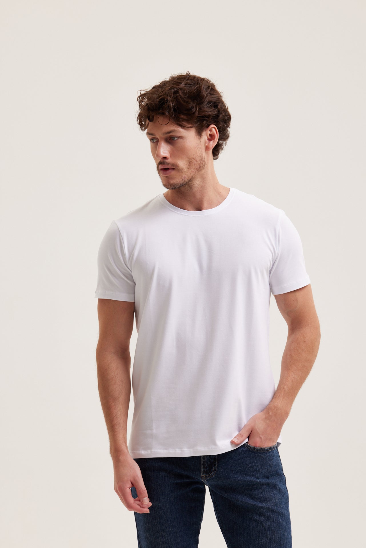 Kit 4 Camisetas Brancas HANNPORT