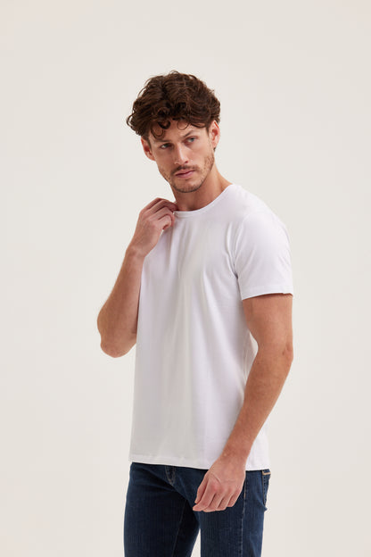 kit 4x Camisetas Brancas Hannport Prime