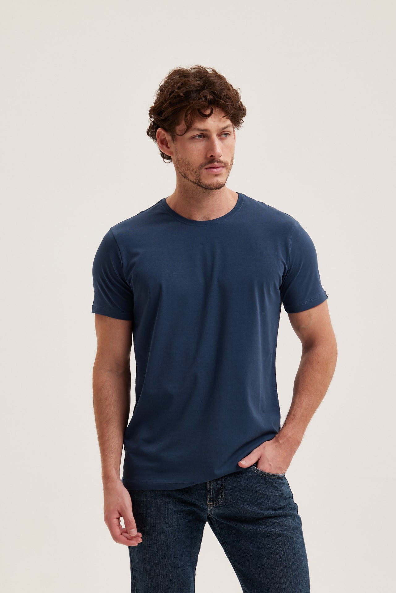 Camiseta Azul Navy –  Prime T-Shirt Hannport